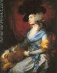 Thomas Gainsborough, Mrs Siddons Fine Art Reproduction Oil Painting