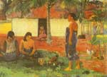 Paul Gauguin, Why are you angry? Fine Art Reproduction Oil Painting