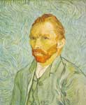 Vincent Van Gogh, Self-Portrait (Thick Impasto Paint) Fine Art Reproduction Oil Painting