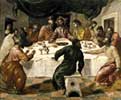 Domenico El Greco, The Last Supper Fine Art Reproduction Oil Painting