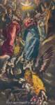 Domenico El Greco, Assumption of the Virgin Fine Art Reproduction Oil Painting