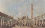 Francesco Guardi, The Feast of the Ascension in St Mark's Square Fine Art Reproduction Oil Painting