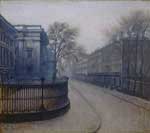 Vilhelm Hammershoi, Street in London Fine Art Reproduction Oil Painting