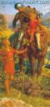 Arthur Hughes, The Rescue Fine Art Reproduction Oil Painting