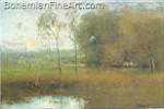 George Innes, Summer+ Montclair Fine Art Reproduction Oil Painting