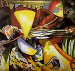 Vasilii Kandinsky, Improvisation 11 Fine Art Reproduction Oil Painting