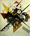 Vasilii Kandinsky, On White II Fine Art Reproduction Oil Painting