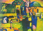 Vasilii Kandinsky, Arabian Graveyard Fine Art Reproduction Oil Painting