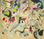 Vasilii Kandinsky, Sketch 160A Fine Art Reproduction Oil Painting