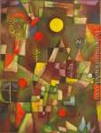 Paul Klee, Full Moon Fine Art Reproduction Oil Painting