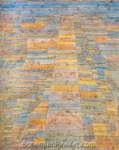 Paul Klee, Highways and Byways Fine Art Reproduction Oil Painting