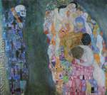 Gustave Klimt, Death and Life Fine Art Reproduction Oil Painting