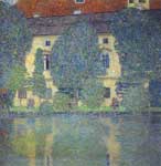 Gustave Klimt, Schloss Kammer on the Attersee III Fine Art Reproduction Oil Painting