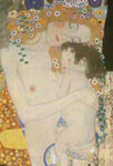 Gustave Klimt, Mother and child Fine Art Reproduction Oil Painting