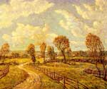 Ernest Lawson, New England Landscape Fine Art Reproduction Oil Painting