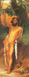 Lord Frederic Leighton, Pan Fine Art Reproduction Oil Painting