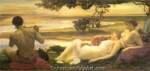Lord Frederic Leighton, Idyll Fine Art Reproduction Oil Painting