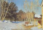 Isaac Levitan, March Fine Art Reproduction Oil Painting