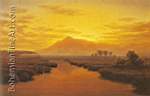 William Marple, Mount Tamalpais from Napa Slough Fine Art Reproduction Oil Painting