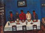 Marsden Hartley, Fisherman's Last Supper Fine Art Reproduction Oil Painting