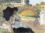 Claude Monet, Camille in the Garden with Jean and his Nurse Fine Art Reproduction Oil Painting