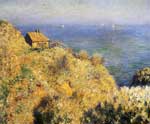 Claude Monet, House of the Fisherman+ Varengeville Fine Art Reproduction Oil Painting