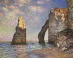Claude Monet, The Needle+ Etretat Fine Art Reproduction Oil Painting