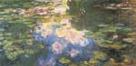 Claude Monet, Water Lilies Fine Art Reproduction Oil Painting