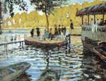 Claude Monet, La Grenouillere Fine Art Reproduction Oil Painting