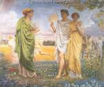 Albert Moore, The Loves of the Winds and the Seasons Fine Art Reproduction Oil Painting
