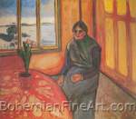 Edvard Munch, Melancholy (Laura) Fine Art Reproduction Oil Painting