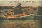James Needham, Tugboats Fine Art Reproduction Oil Painting