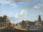 Isaak Ouwater, Slooterdijk+ Amsterdam Fine Art Reproduction Oil Painting