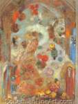 Odilon Redon, Allegory Fine Art Reproduction Oil Painting