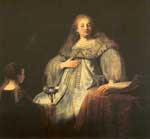 Harmenszoon Rembrandt, Artemisia Recieves the Ashes of Mausolus Fine Art Reproduction Oil Painting