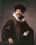 Harmenszoon Rembrandt, The Amsterdam Merchant Nicolaes Ruts Fine Art Reproduction Oil Painting
