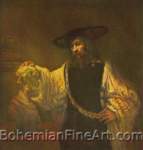 Harmenszoon Rembrandt, Aristotle Contemplating the Bust of Homer Fine Art Reproduction Oil Painting