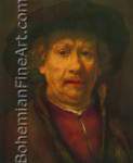 Harmenszoon Rembrandt, Self-Portrait Fine Art Reproduction Oil Painting