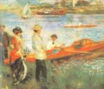 Pierre August Renoir, The Boating Party in Chatou Fine Art Reproduction Oil Painting