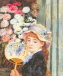 Pierre August Renoir, Lady with a Fan Fine Art Reproduction Oil Painting