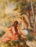 Pierre August Renoir, In the Meadow Fine Art Reproduction Oil Painting