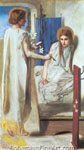 Dante Gabriel Rossetti, The Annunciation Fine Art Reproduction Oil Painting