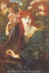 Dante Gabriel Rossetti, La Ghirlandata Fine Art Reproduction Oil Painting