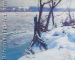 Charles Rosen, A Winter Morning Fine Art Reproduction Oil Painting