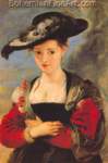 Peter Paul Rubens, Le Chapeau de Paille Fine Art Reproduction Oil Painting