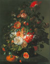 Rachel Ruysch, Flower Still Life Fine Art Reproduction Oil Painting