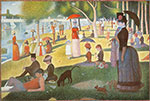Georges Seurat, A Sunday Afternoon on the Island of La Grande Jatt Fine Art Reproduction Oil Painting