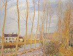 Alfred Sisley, Moret-sur-Loing Fine Art Reproduction Oil Painting