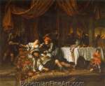Jan Steen, Samson and Delilah Fine Art Reproduction Oil Painting