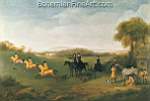George Stubbs, Racehorses Excercising at Goodward Fine Art Reproduction Oil Painting